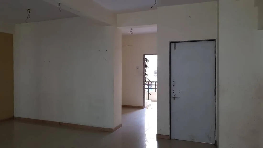 Office at Baranpura before work, unfinished office space